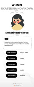 Ekaterina Novikova Age, Height, Husband, Kids, Biography, WIki, and