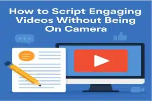 How to Script Engaging Videos Without Being On Camera
