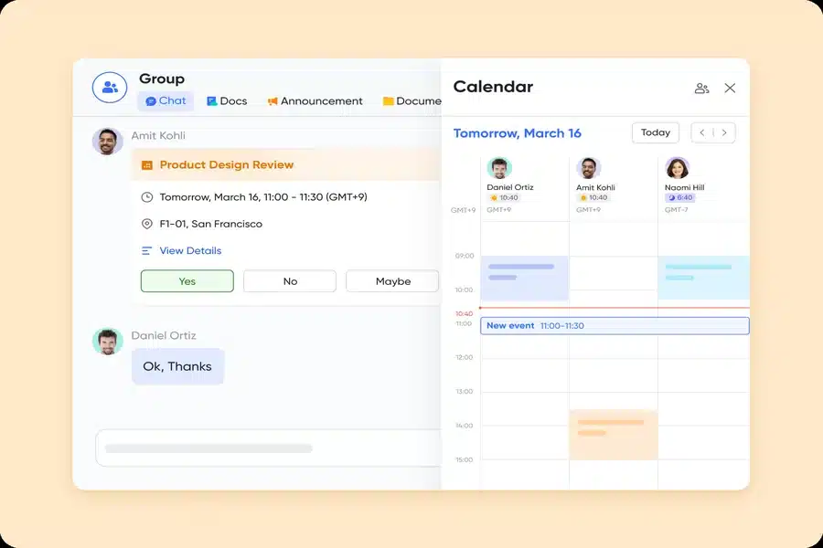 Lark Calendar