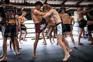 Muay Thai in Thailand at Fitness Gym For Travel