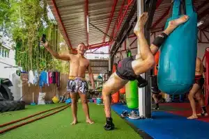 Muay Thai Training Class in Thailand for Tourists