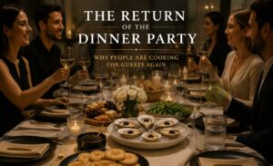 The Return of the Dinner Party: Why People Are Cooking for Guests Again
