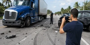 Organizing Information After a Commercial Truck Collision